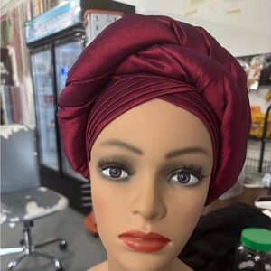 African handmade ready to wear auto gele turban african headwear
